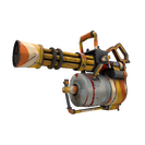 Unusual Specialized Killstreak Cream Corned Minigun (Battle Scarred)