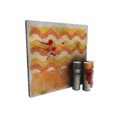 Strange Cream Corned War Paint (Battle Scarred)