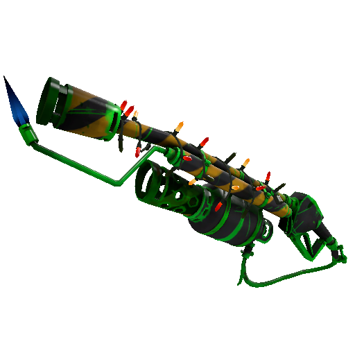 Strange Festivized Professional Killstreak Ghoul Blaster Flame Thrower (Well-Worn)