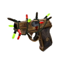 Strange Festivized Local Hero Pistol (Battle Scarred)