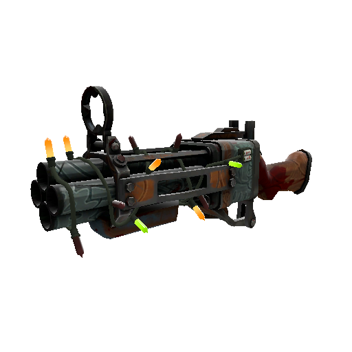 Strange Festivized Pacific Peacemaker Iron Bomber (Battle Scarred)