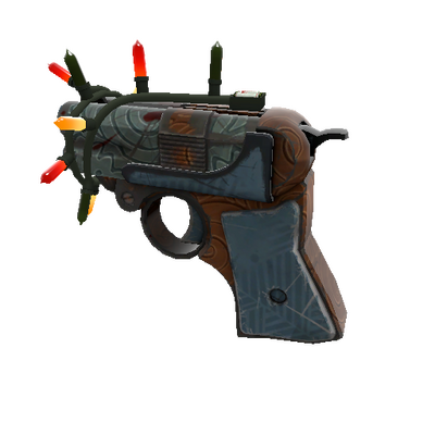 Strange Festivized Specialized Killstreak Pacific Peacemaker Shortstop (Well-Worn)