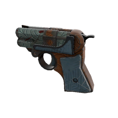 Strange Professional Killstreak Pacific Peacemaker Shortstop (Well-Worn)