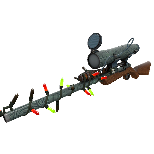 Strange Festivized Killstreak Pacific Peacemaker Sniper Rifle (Field-Tested)