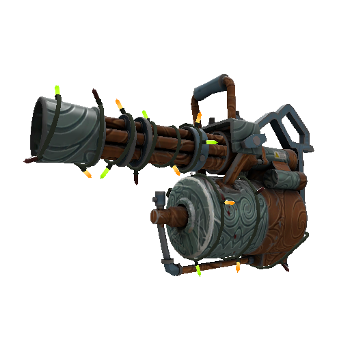 Strange Festivized Specialized Killstreak Pacific Peacemaker Minigun (Field-Tested)