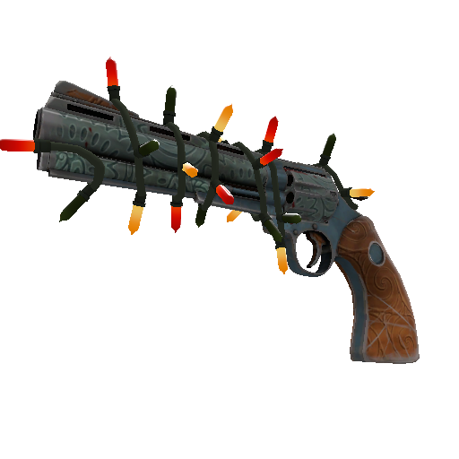 Strange Festivized Specialized Killstreak Pacific Peacemaker Revolver (Well-Worn)