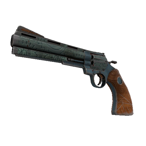 Strange Killstreak Pacific Peacemaker Revolver (Well-Worn)