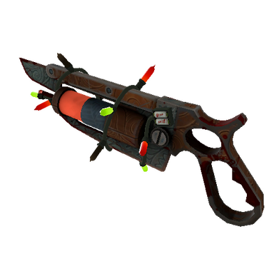 Strange Festivized Killstreak Pacific Peacemaker Übersaw (Battle Scarred)