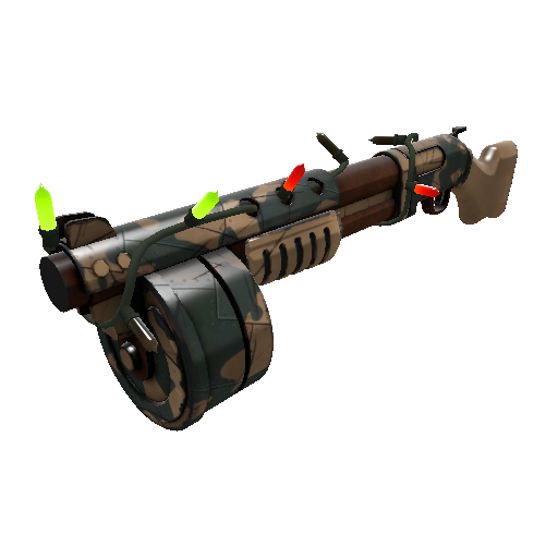 Festivized Killstreak Warborn Panic Attack (Field-Tested)