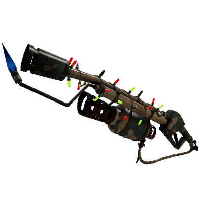 Strange Festivized Warborn Flame Thrower (Field-Tested)