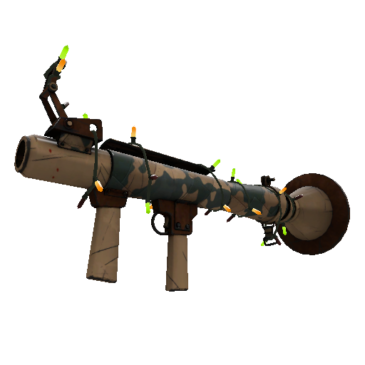 Strange Festivized Warborn Rocket Launcher (Field-Tested)