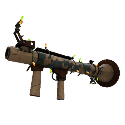 Strange Festivized Warborn Rocket Launcher (Field-Tested)