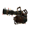 Festivized Warborn Minigun (Battle Scarred)