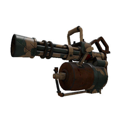 Strange Warborn Minigun (Well-Worn)