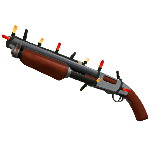 Strange Festivized Specialized Killstreak Team Serviced Shotgun (Field-Tested)