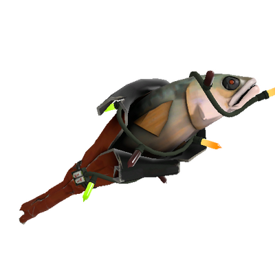 Unusual Festivized Professional Killstreak Team Serviced Holy Mackerel (Minimal Wear)