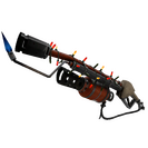 Unusual Festivized Specialized Killstreak Team Serviced Flame Thrower (Field-Tested)