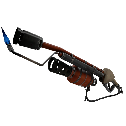 Unusual Professional Killstreak Team Serviced Flame Thrower (Field-Tested)