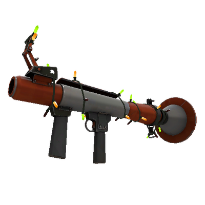 Strange Festivized Killstreak Team Serviced Rocket Launcher (Minimal Wear)