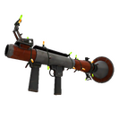Unusual Festivized Killstreak Team Serviced Rocket Launcher (Well-Worn)