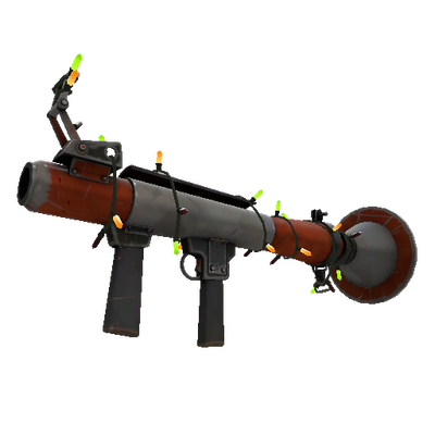 Unusual Festivized Killstreak Team Serviced Rocket Launcher (Well-Worn)