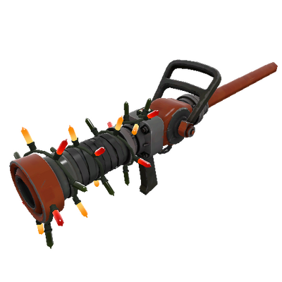 Unusual Festivized Professional Killstreak Team Serviced Medi Gun (Minimal Wear)