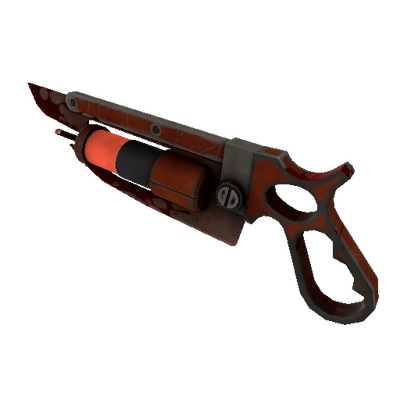 Unusual Professional Killstreak Team Serviced Übersaw (Well-Worn)