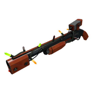 Strange Festivized Specialized Killstreak Team Serviced Rescue Ranger (Minimal Wear)