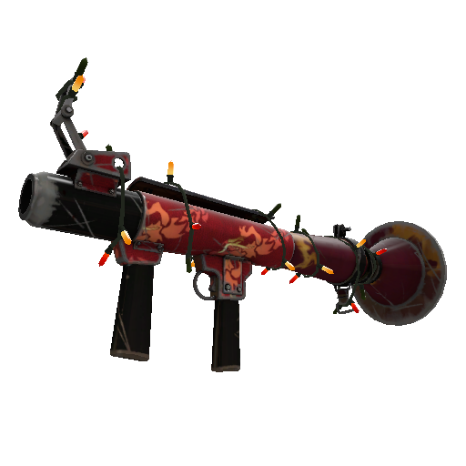 Strange Festivized Specialized Killstreak Deadly Dragon Rocket Launcher (Field-Tested)
