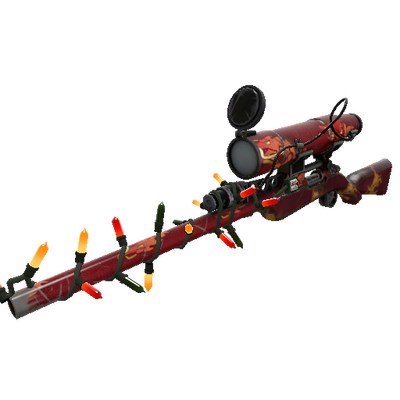 Strange Festivized Specialized Killstreak Deadly Dragon Sniper Rifle (Well-Worn)