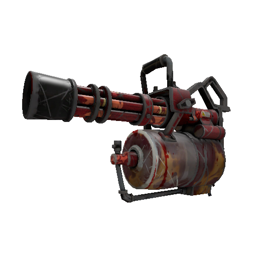 Strange Deadly Dragon Minigun (Battle Scarred)