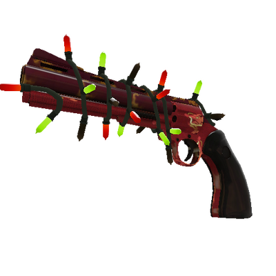 Strange Festivized Professional Killstreak Deadly Dragon Revolver (Factory New)