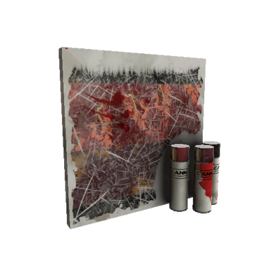 Strange Deadly Dragon War Paint (Battle Scarred)