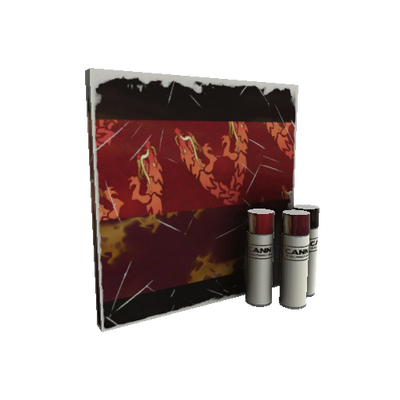 Unusual Deadly Dragon War Paint (Minimal Wear)
