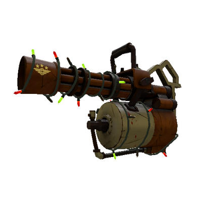 Strange Festivized Specialized Killstreak Business Class Minigun (Field-Tested)