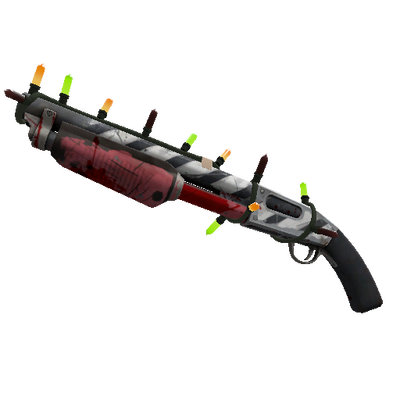 Strange Festivized Specialized Killstreak Bomb Carrier Shotgun (Battle Scarred)