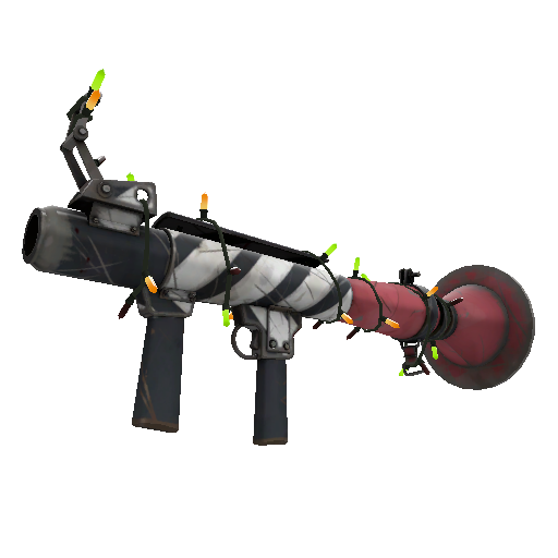 Strange Festivized Specialized Killstreak Bomb Carrier Rocket Launcher (Well-Worn)