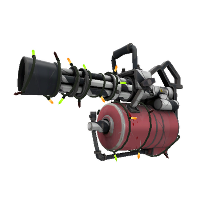 Unusual Festivized Professional Killstreak Bomb Carrier Minigun (Field-Tested)