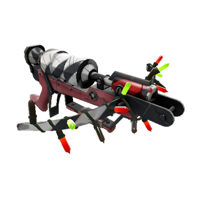 Unusual Festivized Professional Killstreak Bomb Carrier Crusader's Crossbow (Well-Worn)