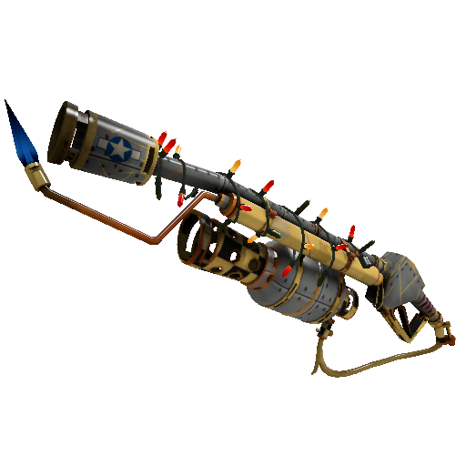Festivized Specialized Killstreak Sky Stallion Flame Thrower (Field-Tested)