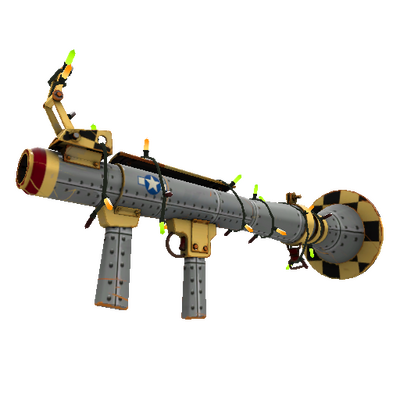 Strange Festivized Professional Killstreak Sky Stallion Rocket Launcher (Minimal Wear)