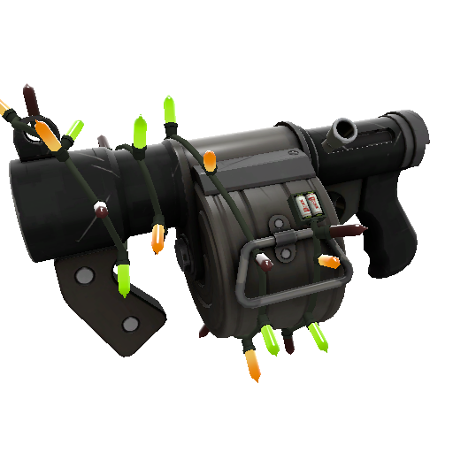 Strange Festivized Secretly Serviced Stickybomb Launcher (Minimal Wear)