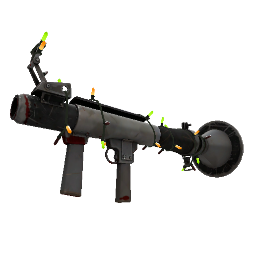 Strange Festivized Specialized Killstreak Secretly Serviced Rocket Launcher (Battle Scarred)