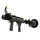 Unusual Festivized Professional Killstreak Secretly Serviced Rocket Launcher (Well-Worn)