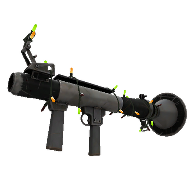 Unusual Festivized Professional Killstreak Secretly Serviced Rocket Launcher (Well-Worn)