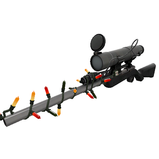 Festivized Secretly Serviced Sniper Rifle (Minimal Wear)