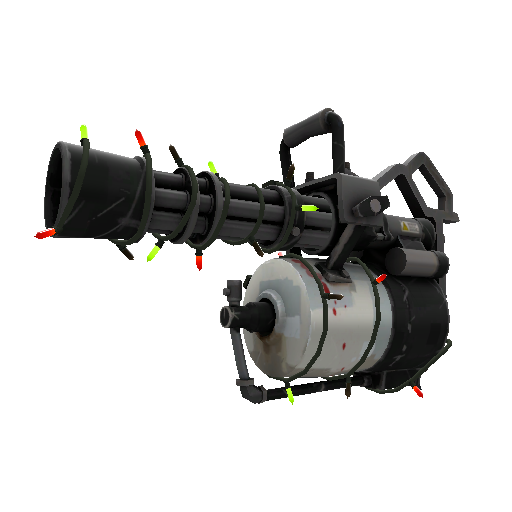 Unusual Festivized Specialized Killstreak Secretly Serviced Minigun (Field-Tested)