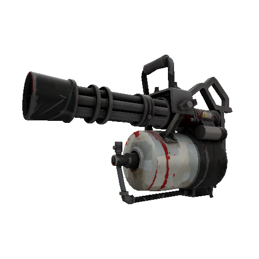 Strange Secretly Serviced Minigun (Battle Scarred)