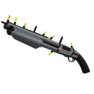 Festivized Steel Brushed Shotgun (Factory New)