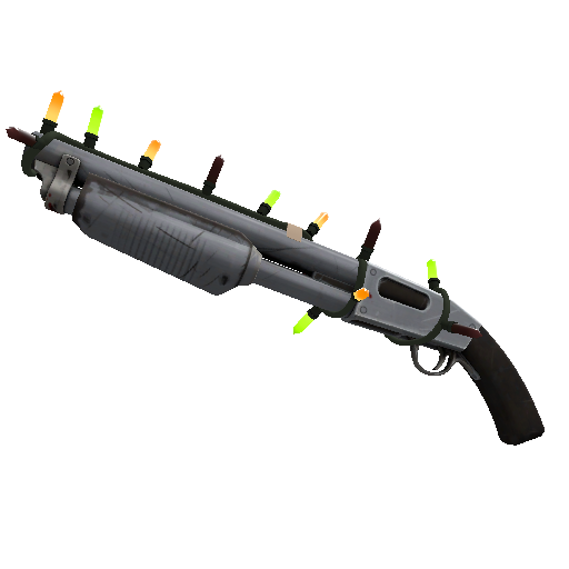 Festivized Steel Brushed Shotgun (Field-Tested)